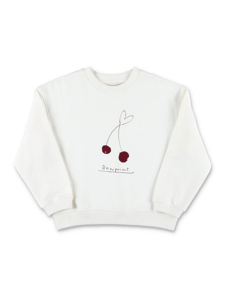 商品Bonpoint|Bonpoint Logo Printed Crewneck Sweatshirt,价格¥522,第1张图片