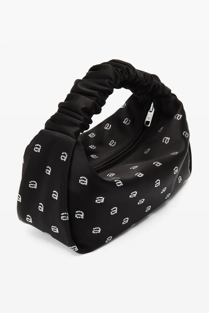 商品Alexander Wang|Hotfix Scrunchie Mini Bag In Satin,价格¥1987,第2张图片详细描述