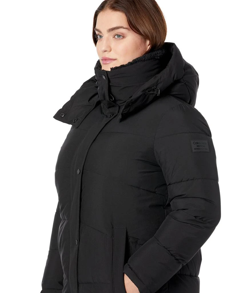 商品Calvin Klein|A-Line Stretch Puffer,价格¥805,第3张图片详细描述