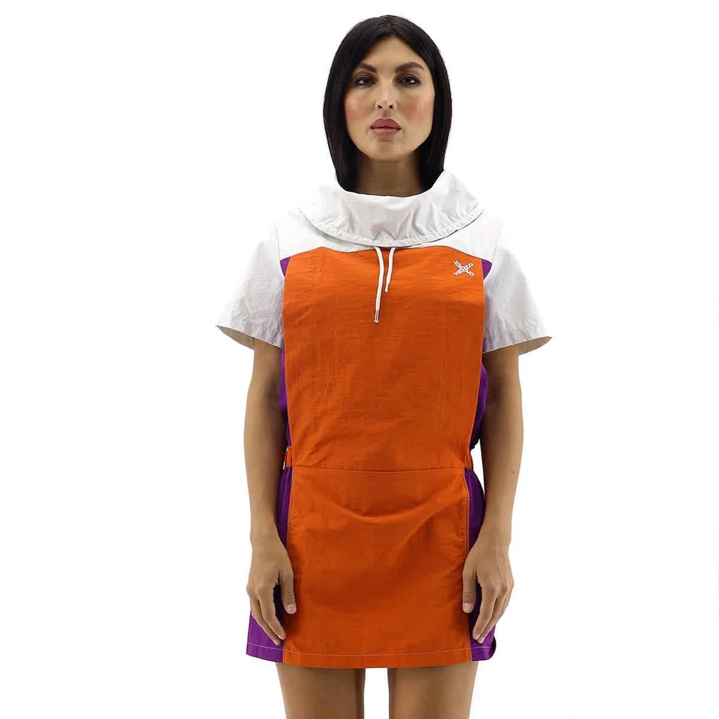 商品Kenzo|Ladies Colorblock Sport Hooded Nylon Dress,价格¥1654,第1张图片