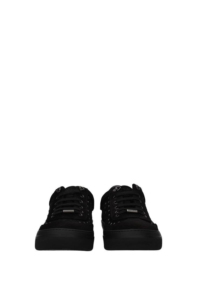 商品Jimmy Choo|Sneakers Suede Black,价格¥2214,第5张图片详细描述