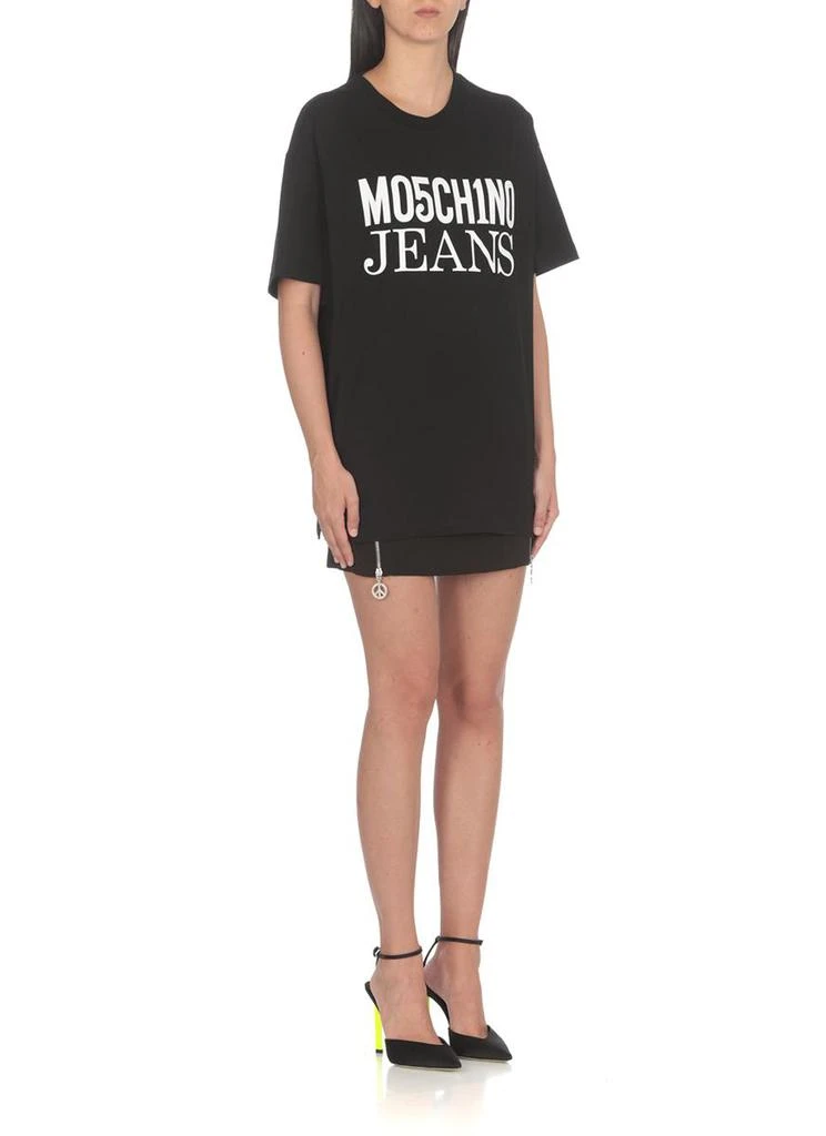 商品MOSCHINO JEANS|MOSCHINO JEANS T-shirts and Polos Black,价格¥1064,第4张图片详细描述