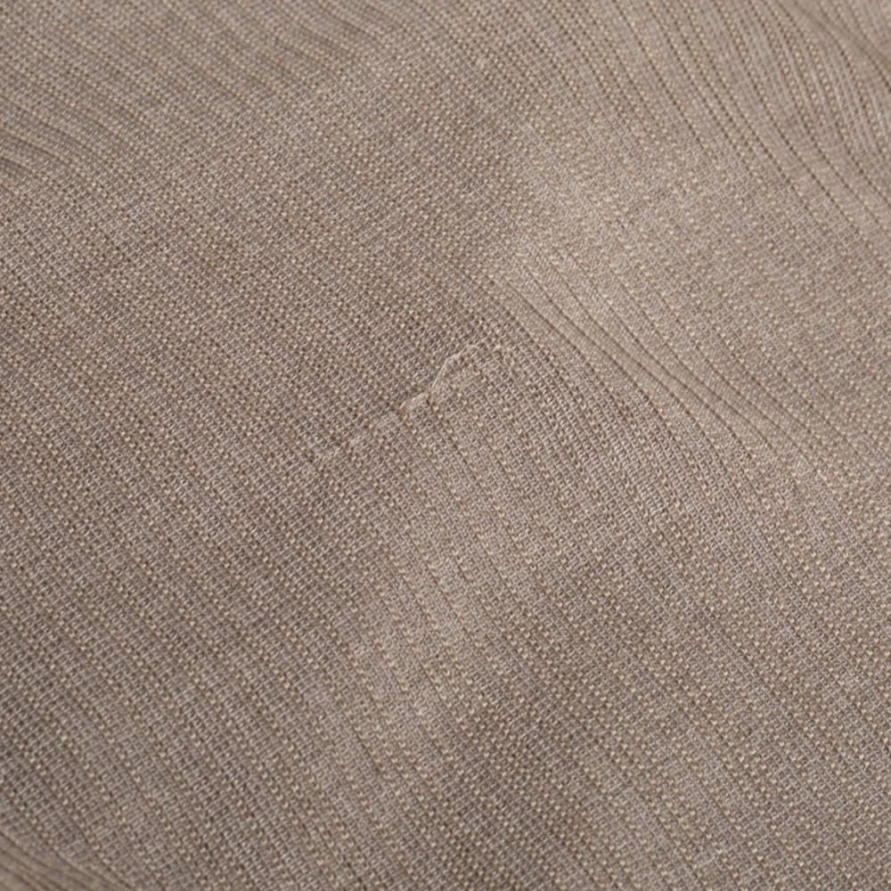 商品[二手商品] Hermes|Hermes Grey Cashmere Silk Ribbed Knit Wrap,价格¥1725,第4张图片详细描述