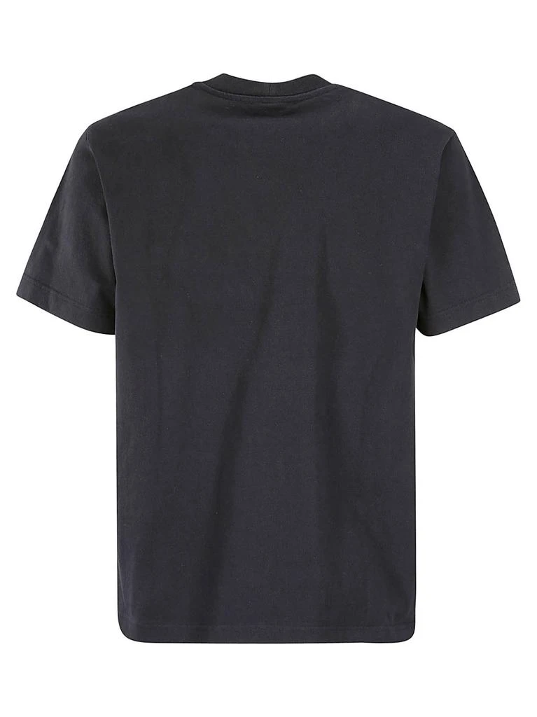 商品Helmut Lang|Helmut Lang Flocked Logo Crewneck T-Shirt,价格¥618,第2张图片详细描述