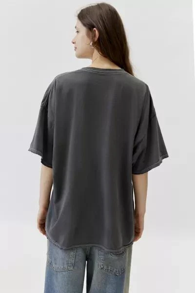 商品Urban Outfitters|Van Halen Motorcycle Washed Oversized Tee,价格¥341,第4张图片详细描述