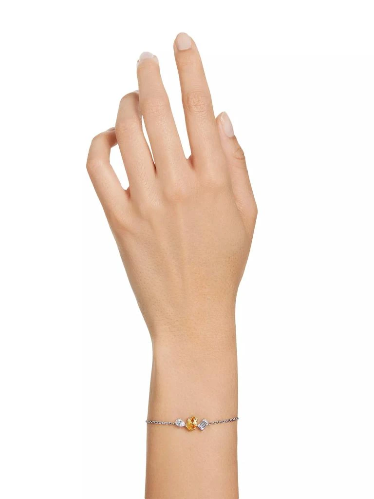 商品Swarovski|Mesmera Goldtone, Rhodium-Plated & Crystal Mixed Cuts Bracelet,价格¥741,第2张图片详细描述