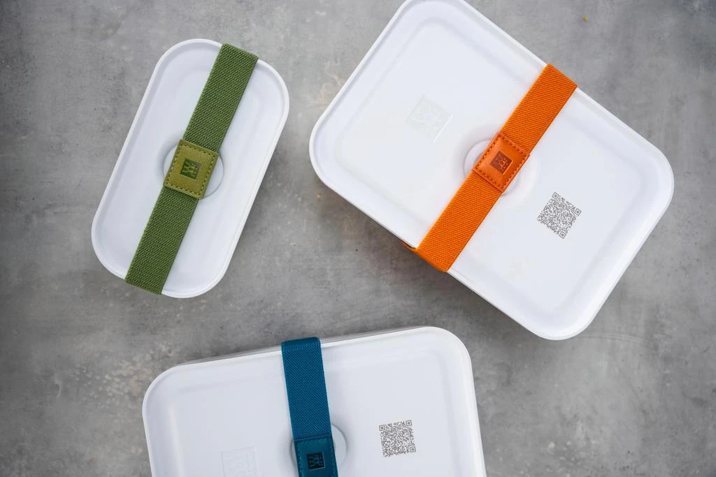 商品ZWILLING|ZWILLING Fresh & Save Plastic Lunch Box Set, Airtight Food Storage Container, Meal Prep Container, BPA-Free, White - Assorted sizes,价格¥375,第1张图片