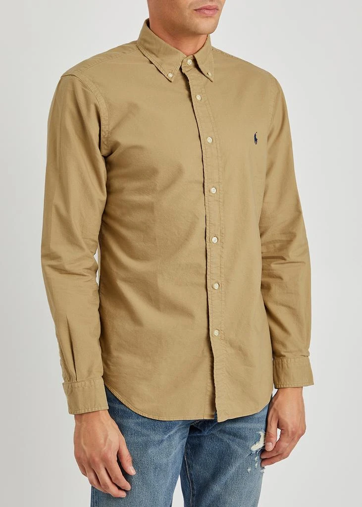 商品Ralph Lauren|Camel cotton Oxford shirt,价格¥510,第2张图片详细描述