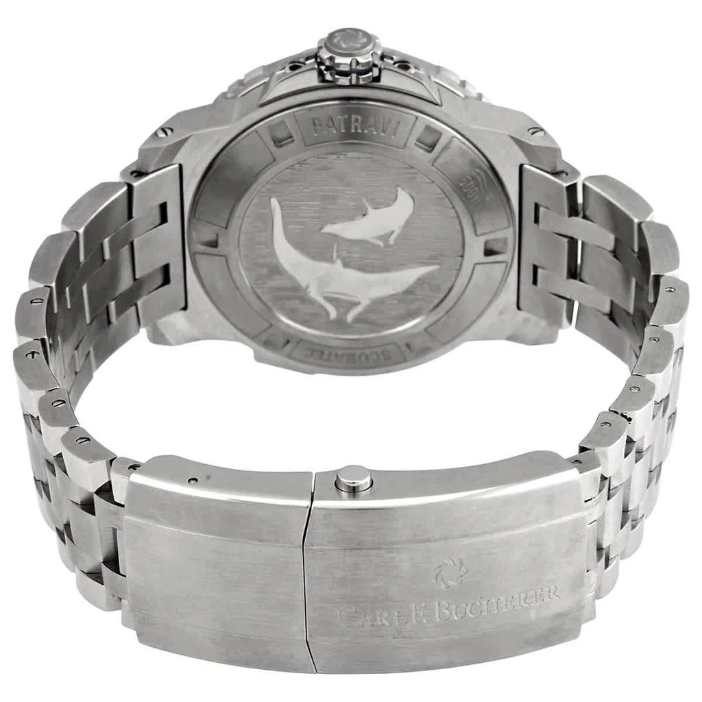 商品Carl F. Bucherer|Patravi ScubaTec White Dial Batman Bezel Men's Watch 00.10632.23.23.21,价格¥37415,第3张图片详细描述