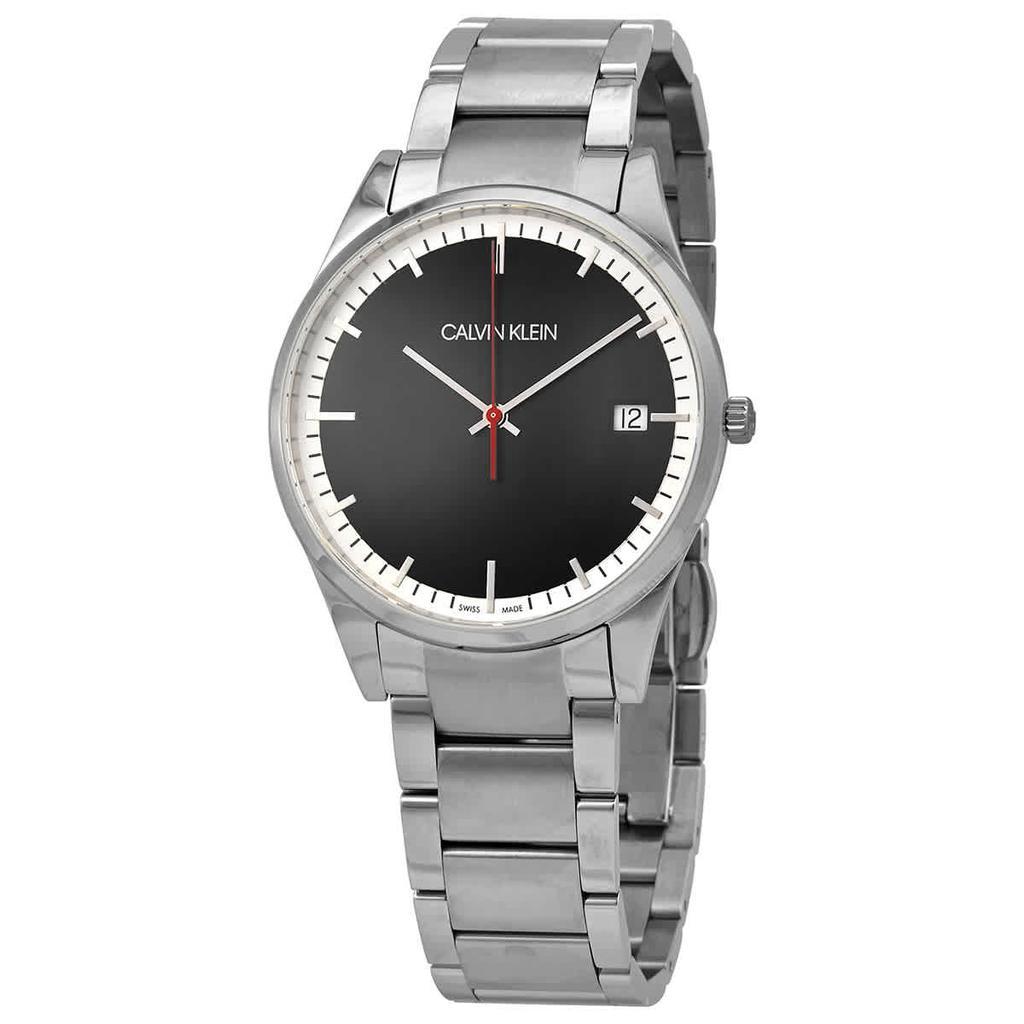 商品Calvin Klein|Calvin Klein Quartz Black Dial Mens Watch K4N2114X,价格¥313,第1张图片