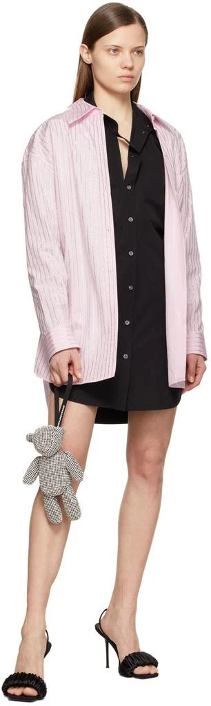 商品Alexander Wang|Black Detached Collar Shirt Dress,价格¥1584,第4张图片详细描述