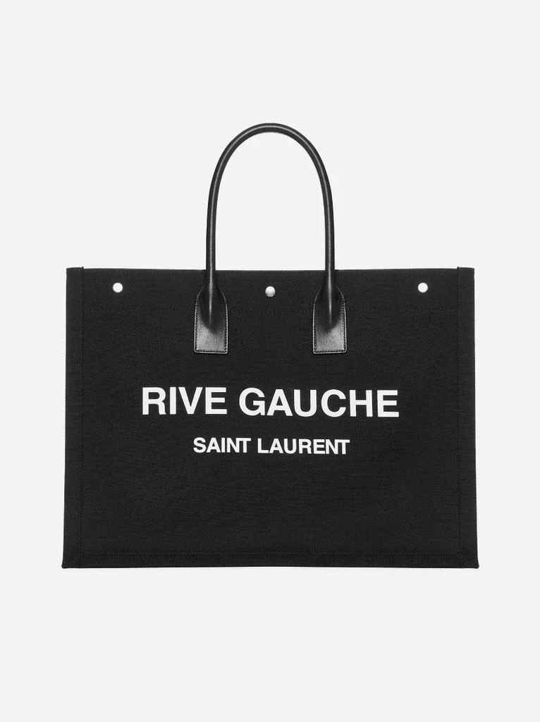 商品Yves Saint Laurent|Rive Gauche canvas tote bag,价格¥12569,第1张图片