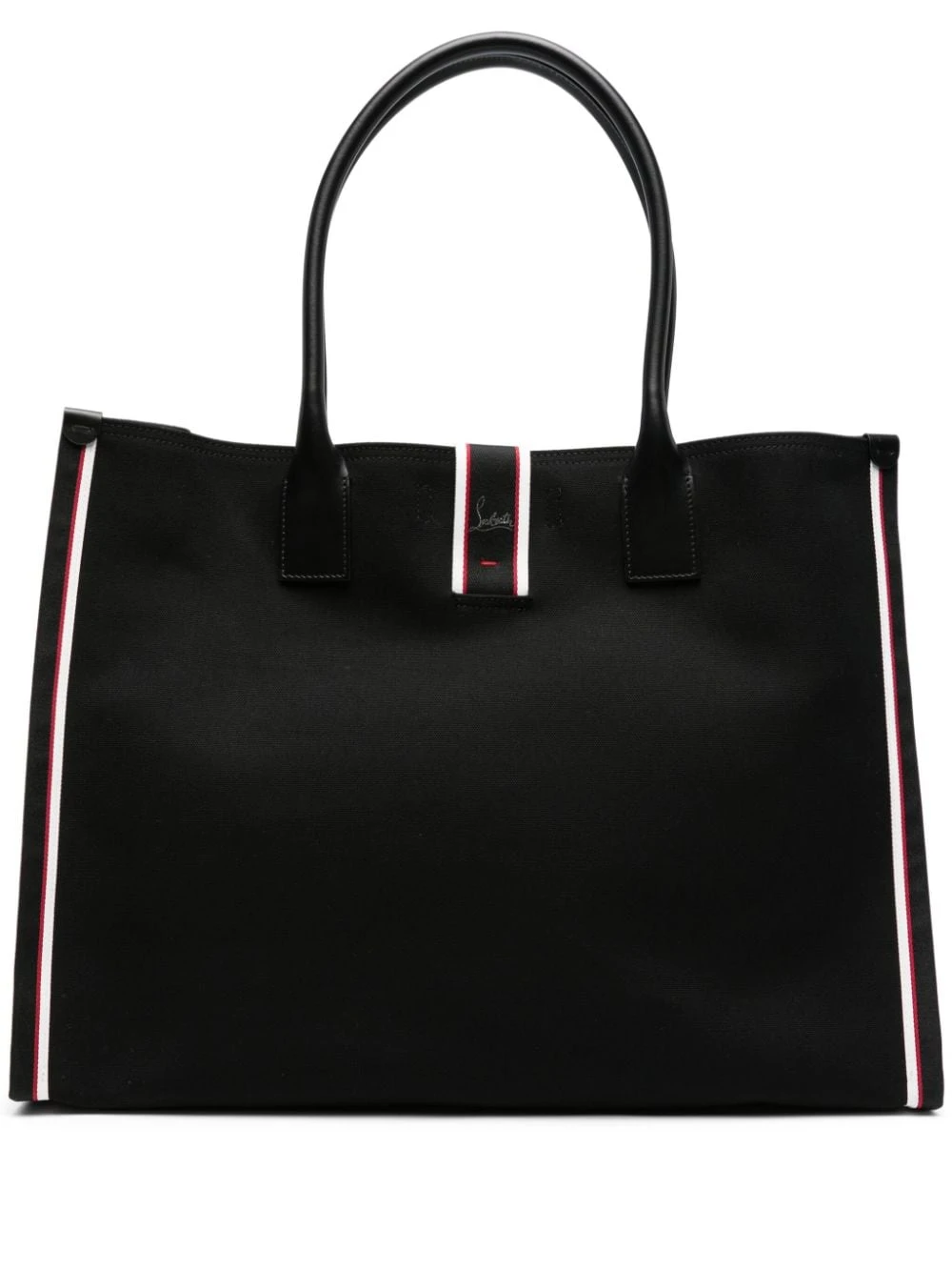 商品Christian Louboutin|Christian Louboutin 男士手提包 3235283NASTROLOUBIH380 黑色,价格¥5795,第1张图片