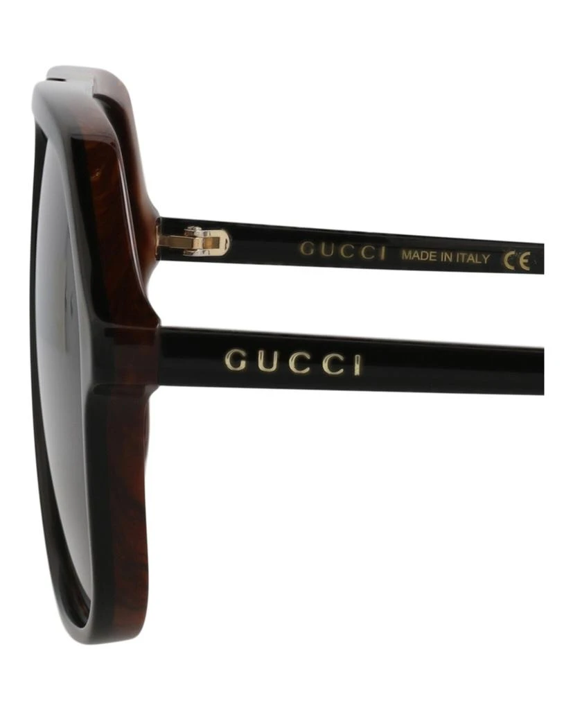 商品Gucci|Aviator-Style Acetate Sunglasses,价格¥1176,第4张图片详细描述