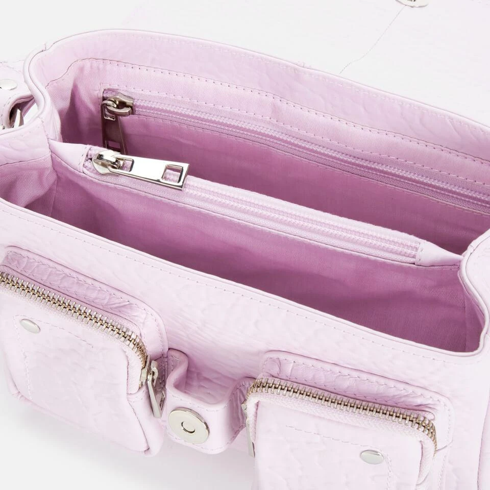 商品Nunoo|Núnoo Women's Honey New Zealand Leather Shoulder Bag - Light purple,价格¥449,第3张图片详细描述