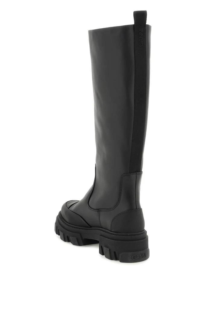 商品Ganni|tubular leather boots,价格¥1351,第3张图片详细描述