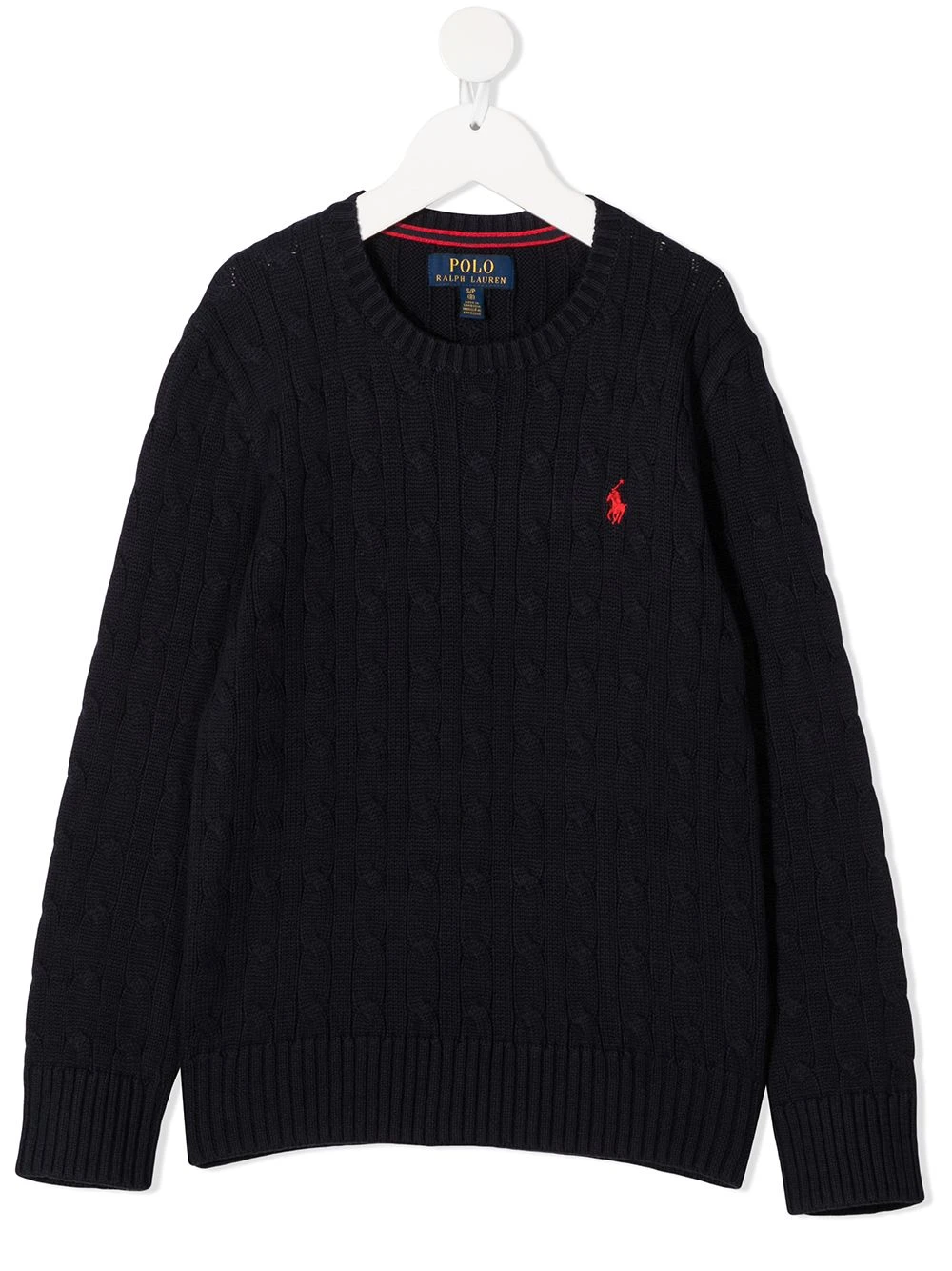 商品Ralph Lauren|Ralph Lauren 男童针织毛衣 323702674009 蓝色,价格¥1169,第1张图片