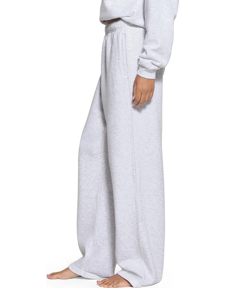 商品SKIMS|Cotton Blend Fleece Classic Straight Leg Pants,价格¥686,第3张图片详细描述