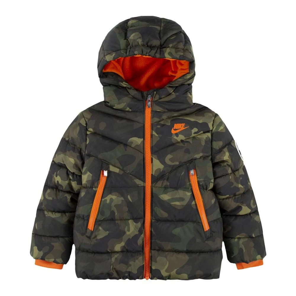 商品NIKE|Toddler Boys Windrunner Color Block Puffer Jacket,价格¥287,第1张图片