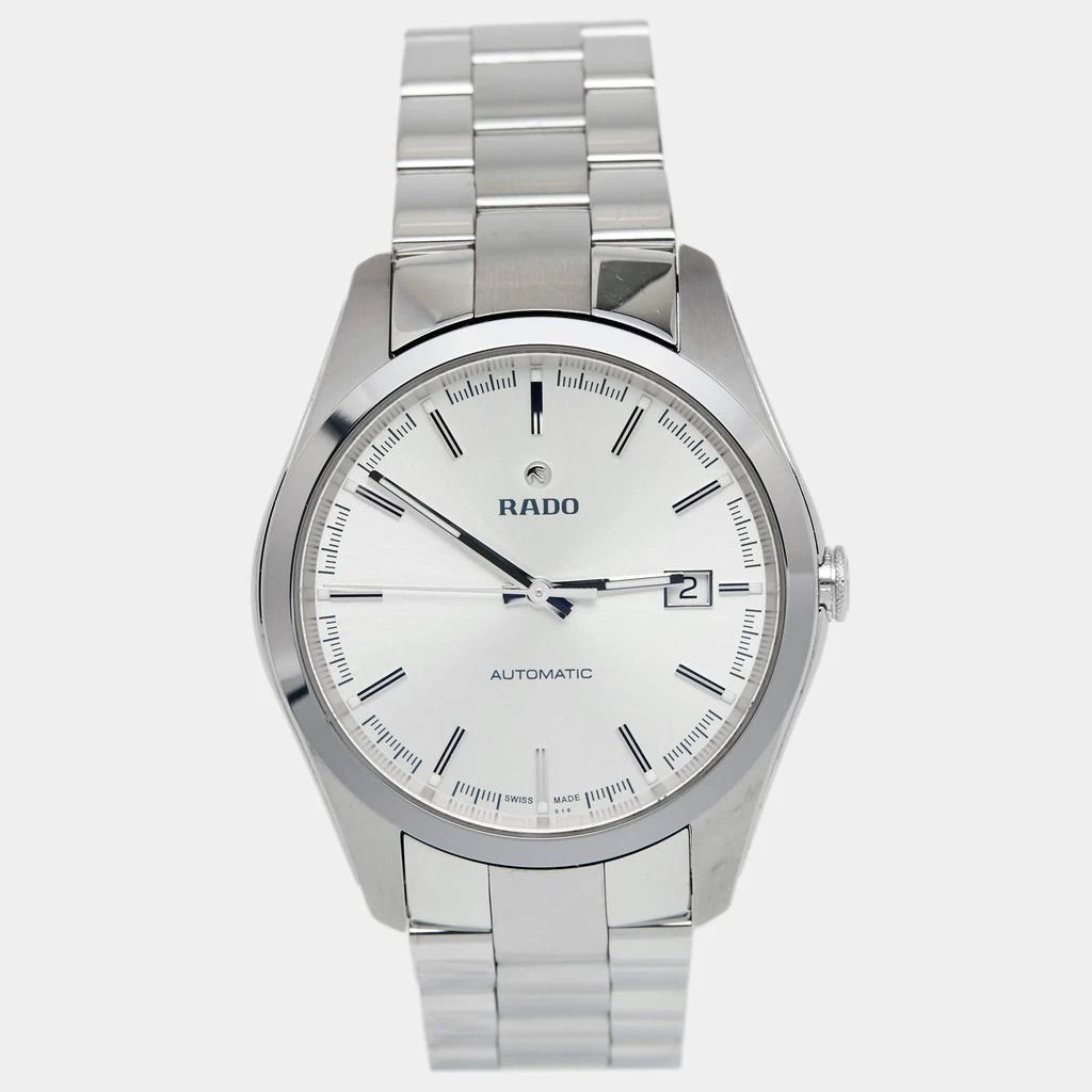 商品[二手商品] Rado|Rado Silver Ceramos Stainless Steel Hyperchrome R32115103 Men's Wristwatch 40 mm,价格¥3664,第1张图片