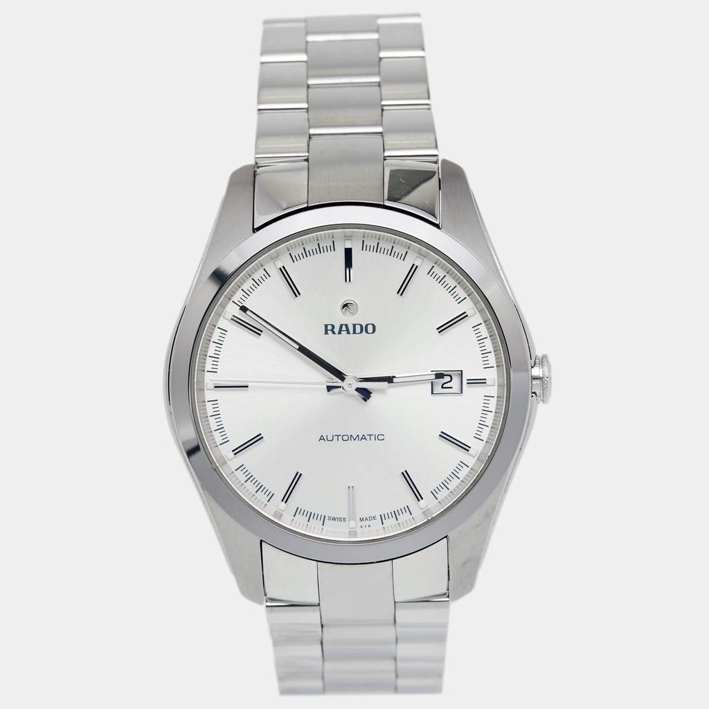 商品[二手商品] Rado|Rado Silver Ceramos Stainless Steel Hyperchrome R32115103 Men's Wristwatch 40 mm,价格¥3929,第1张图片