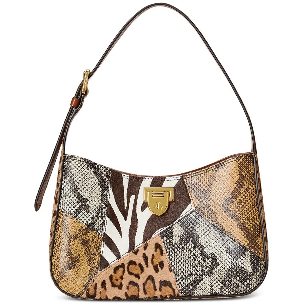 商品Ralph Lauren|Patchwork Medium Falynn Shoulder Bag,价格¥1014,第1张图片