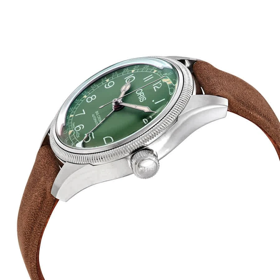 商品Oris|Big Crown Automatic Green Dial Ladies Watch 01 754 7749 4067-07 5 17 68,价格¥8664,第2张图片详细描述