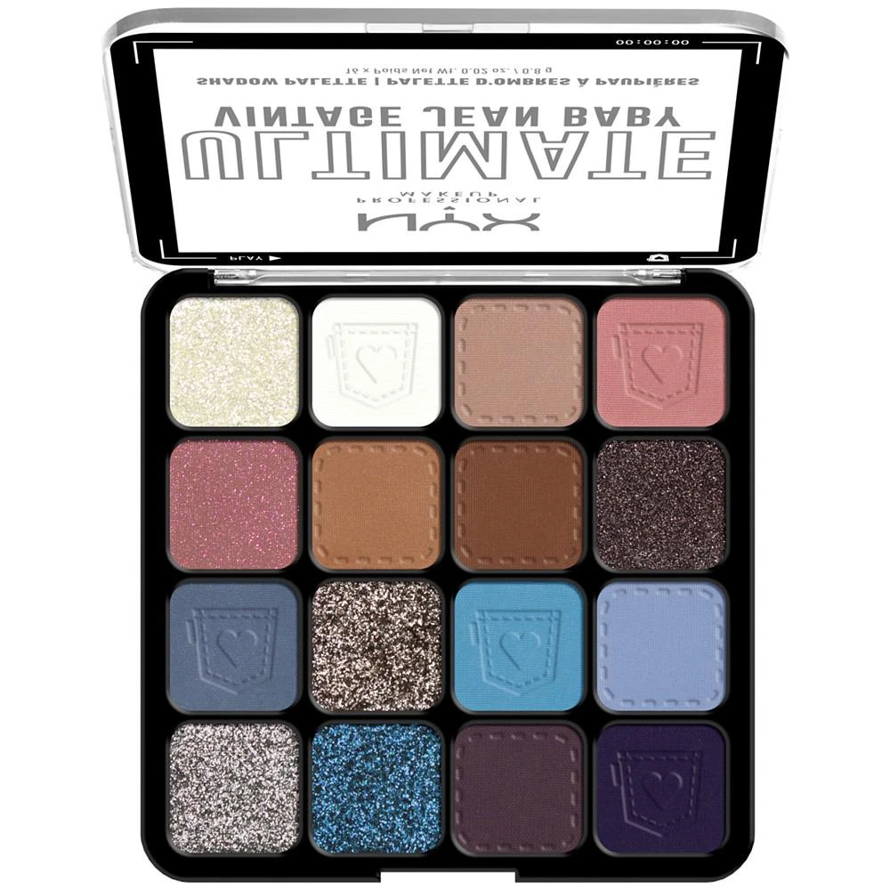 商品NYX Professional Makeup|Ultimate Shadow Palette - Vintage Jean Baby,价格¥147,第1张图片