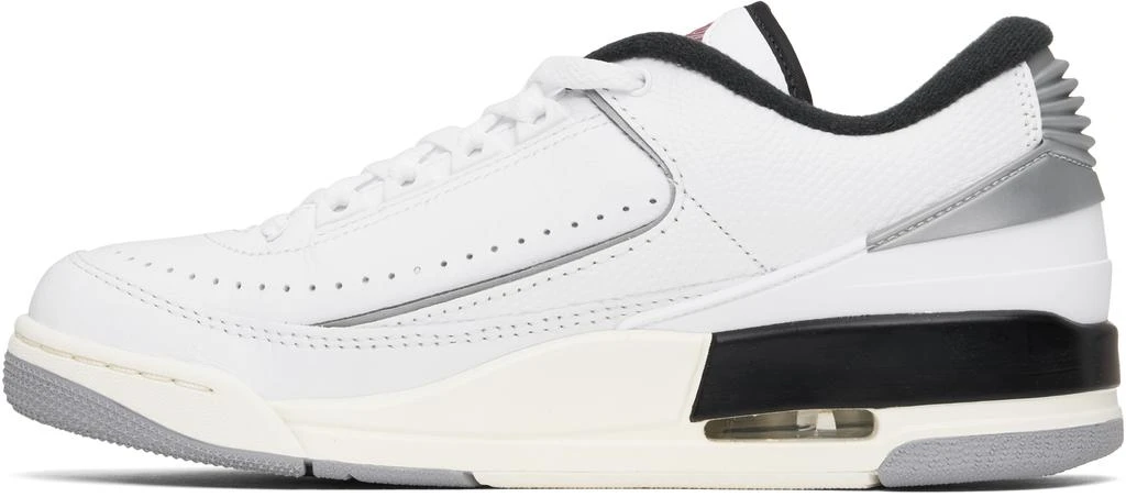 商品Jordan|White & Gray Jordan 2/3 Sneakers,价格¥1030,第3张图片详细描述