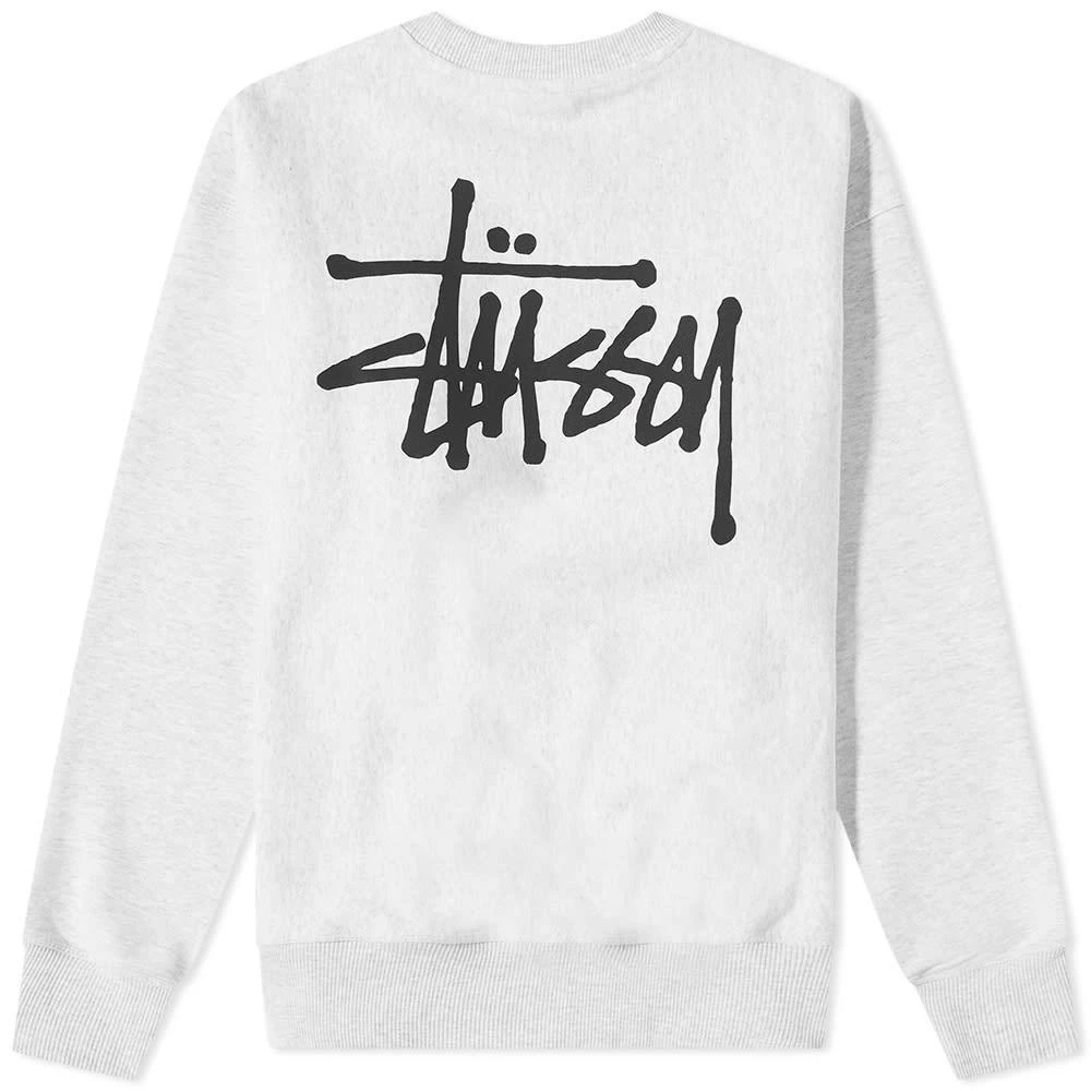商品STUSSY|Stussy Basic Crew,价格¥1037,第2张图片详细描述