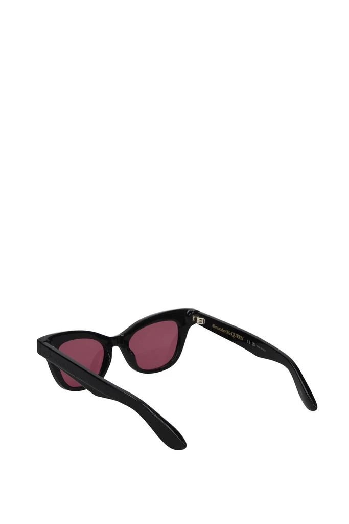 商品Alexander McQueen|Sunglasses Acetate Black Pink,价格¥1093,第2张图片详细描述