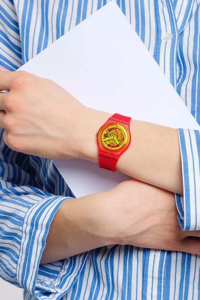 商品Swatch|Swatch Retro-Rosso Watch,价格¥595,第1张图片