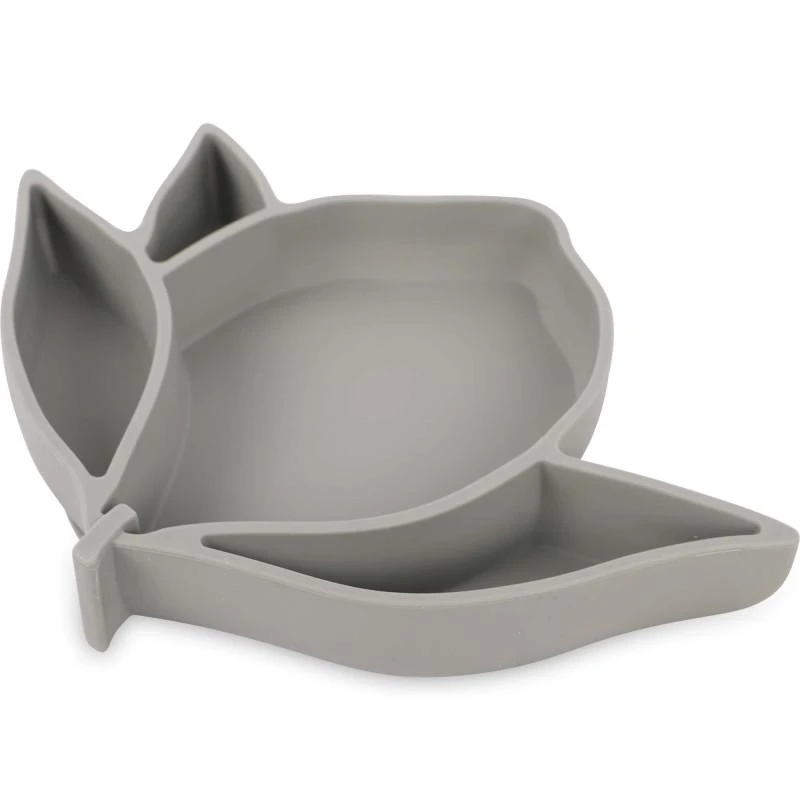 商品Konges Sløjd|Lemon silicone bowl set and silicone spoons 3 pack in grey brown and blue,价格¥706,第2张图片详细描述