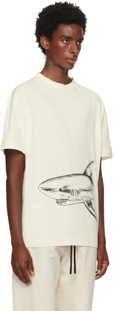 商品Palm Angels|Off-White Broken Shark Classic T-Shirt,价格¥1671,第2张图片详细描述