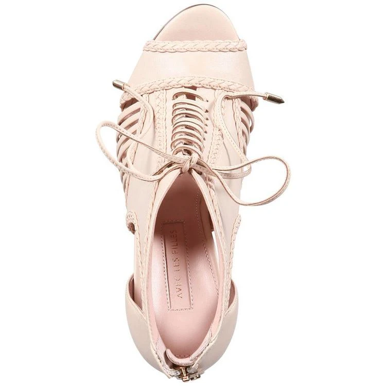 商品Avec Les Filles|Joyce Lace-Up Open-Toe Shooties, A Macy's Exclusive Style,价格¥741,第5张图片详细描述