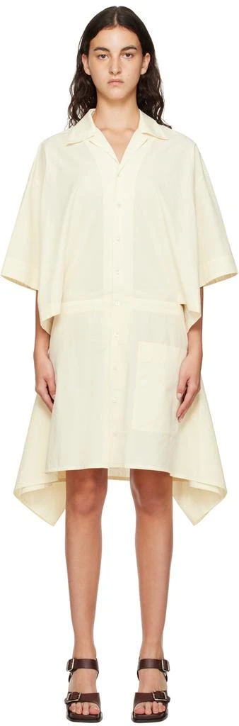 商品Lemaire|Off-White Amovible Midi Dress,价格¥2394,第1张图片