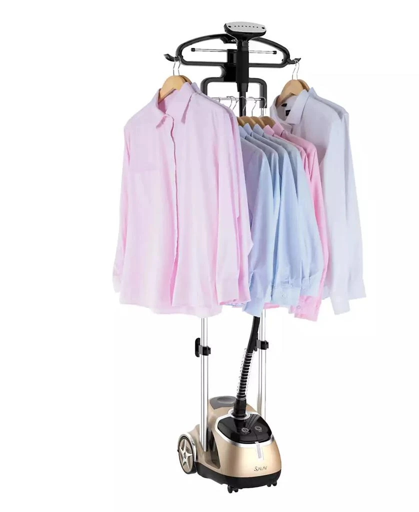 Professional Garment Steamer with Retractable Power Cord and Foot Pedal Control, GS49-DJ 商品