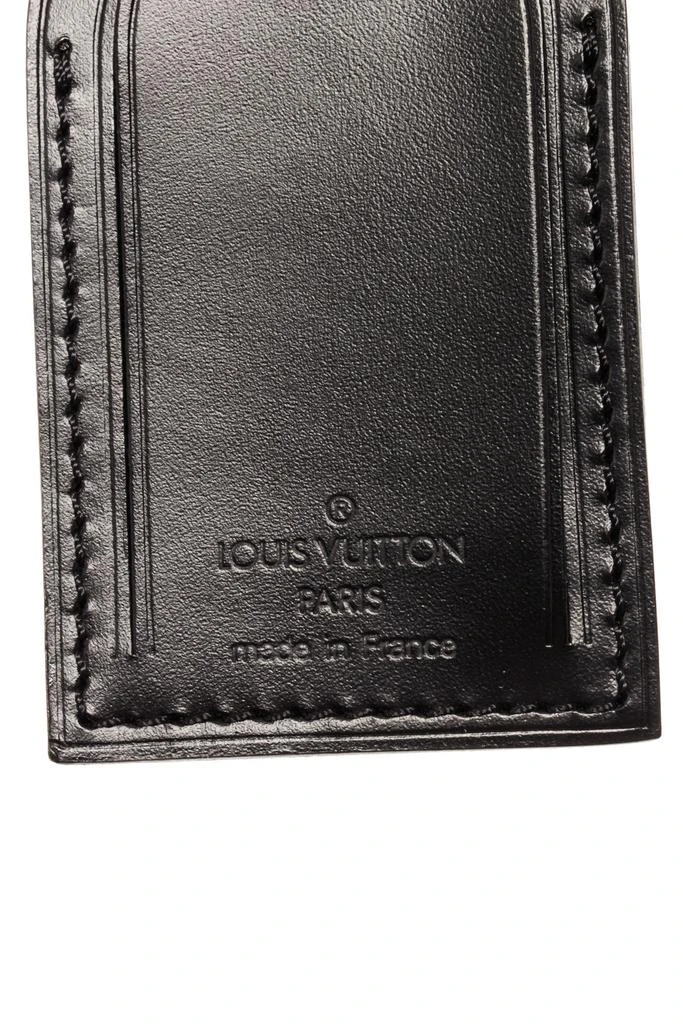 商品[二手商品] Louis Vuitton|Louis Vuitton Pink Blue Black Luggage Tags Set 10,价格¥5518,第3张图片详细描述
