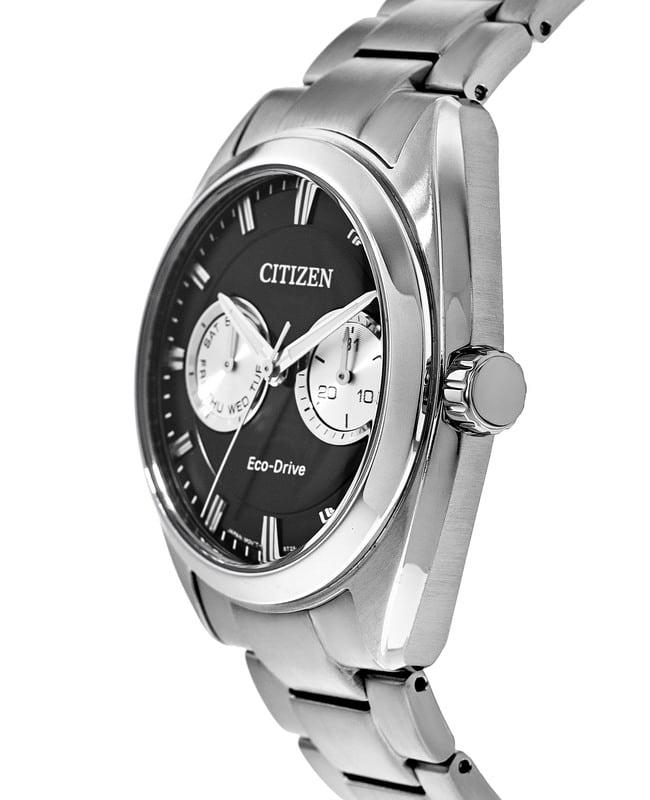 Citizen Paradex Eco -Drive Black Dial Steel Men's Watch BU4010-56E-PO商品第2张图片规格展示