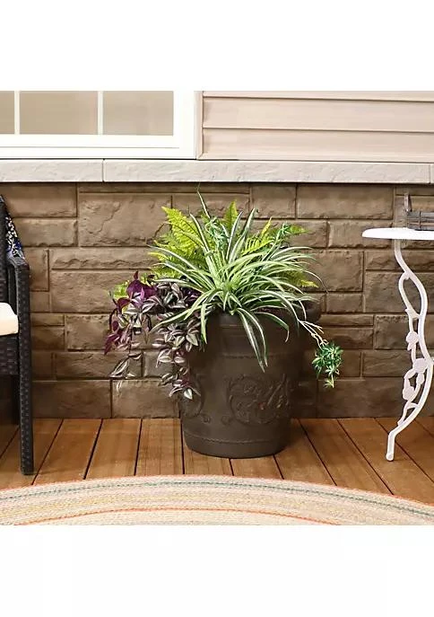 商品belk|Decor 20 In Arabella Polyresin Planter With Uv Resistance   Sable,价格¥712,第1张图片