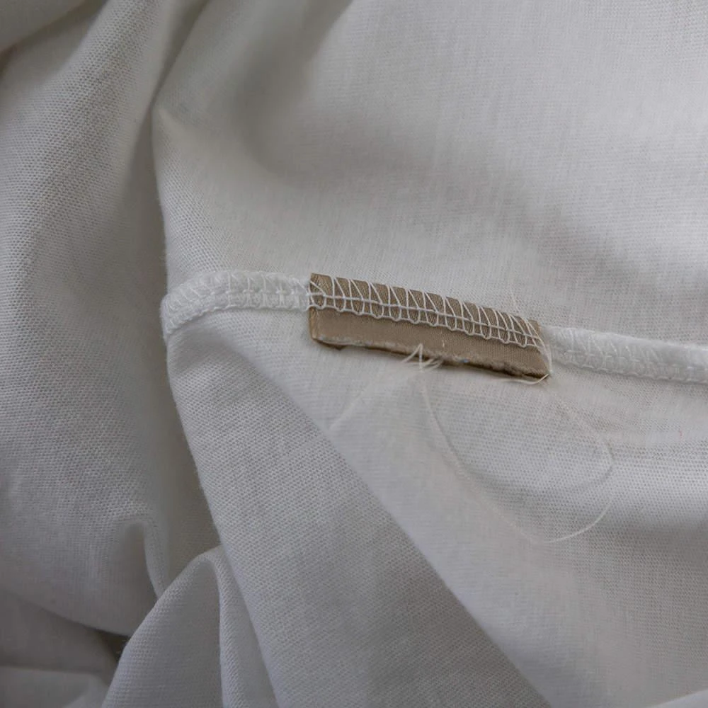 Burberry Brit White Cotton Logo Embroidered Short Sleeve T-Shirt S 商品