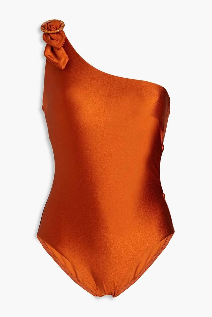 商品Zimmermann|One-shoulder cutout swimsuit,价格¥566,第1张图片