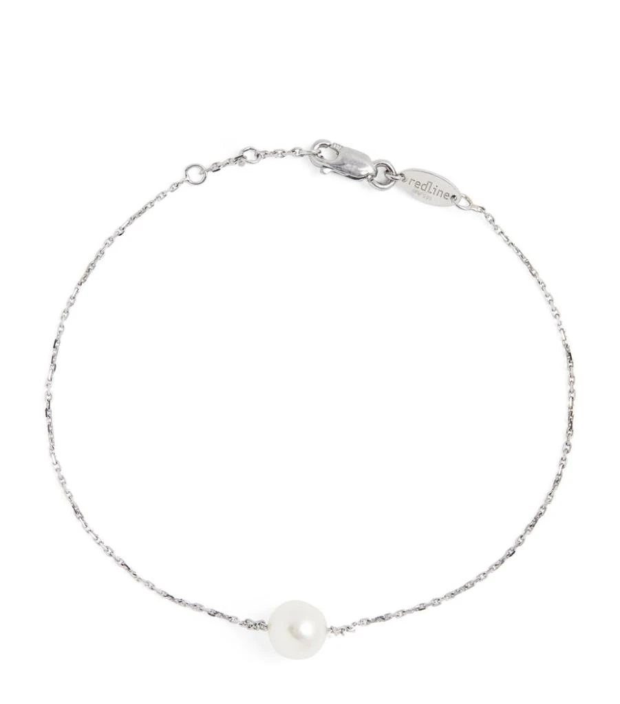 商品Redline|White Gold and Akoya Pearl Sensuelle Chain Bracelet,价格¥3906,第1张图片