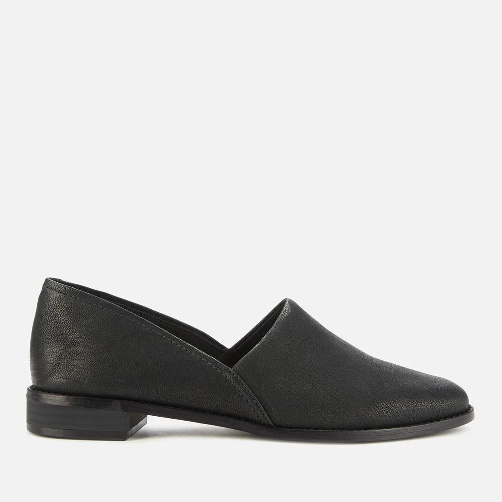 商品Clarks|Clarks Women's Pure Easy Leather Flats - Black,价格¥316,第1张图片