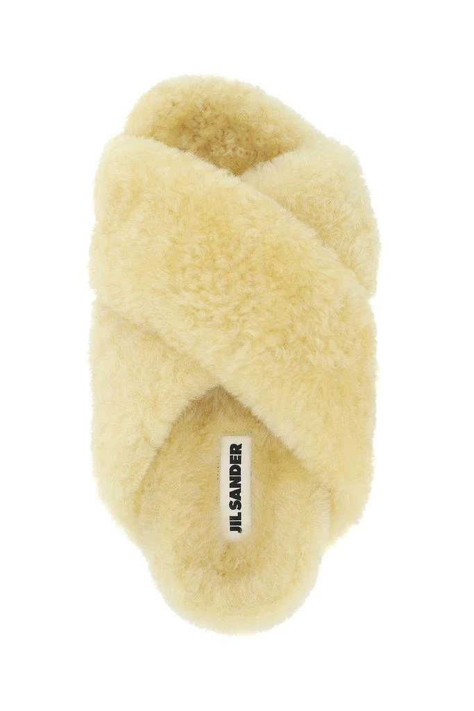 商品Jil Sander|SHEARLING SLIDES,价格¥2726,第3张图片详细描述