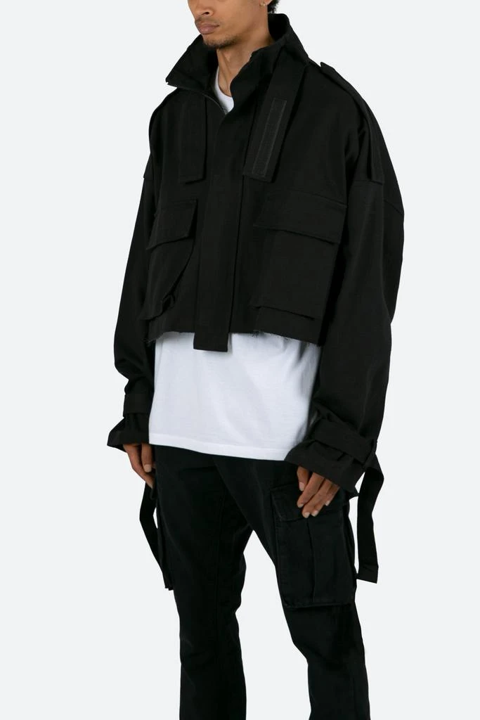 商品MNML|Cropped M65 Jacket - Black,价格¥362,第3张图片详细描述