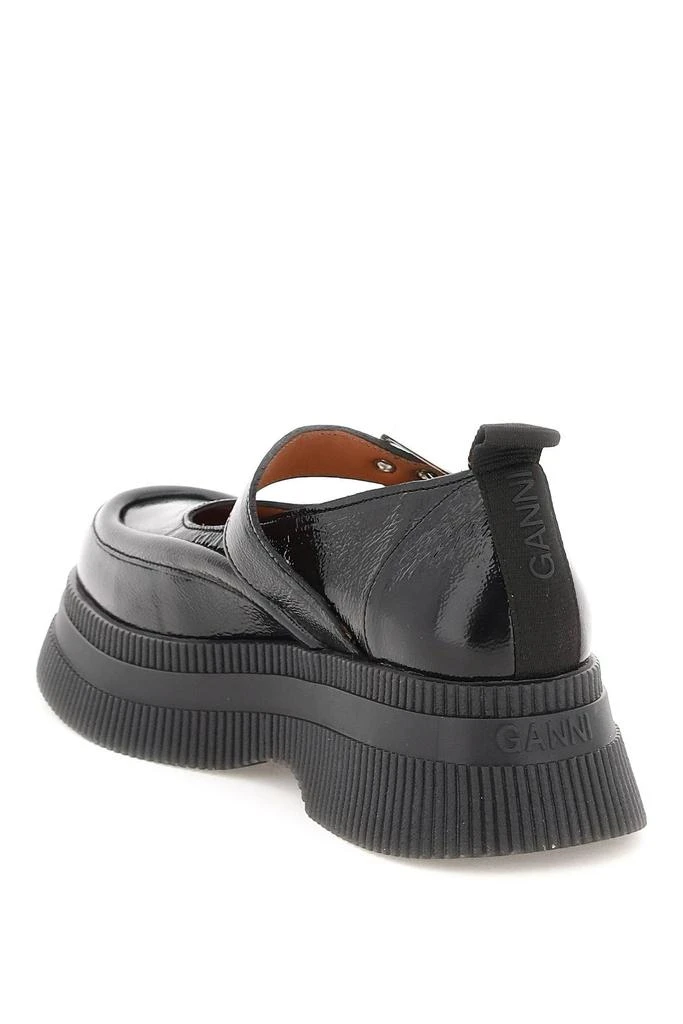 商品Ganni|PATENT LEATHER CREEPERS MARY JANE,价格¥1664,第2张图片详细描述