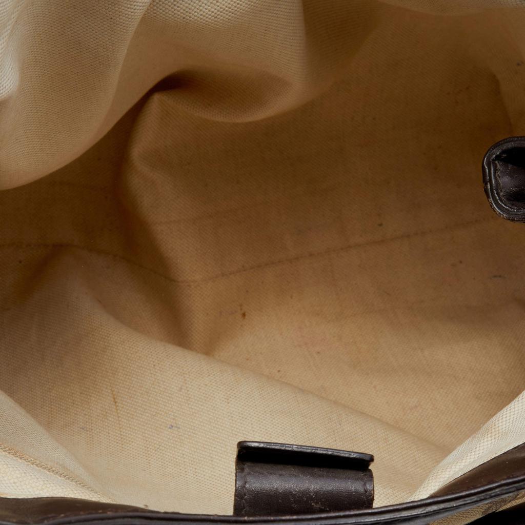 Gucci Beige/Brown GG Canvas And Leather Medium Sukey Tote商品第7张图片规格展示