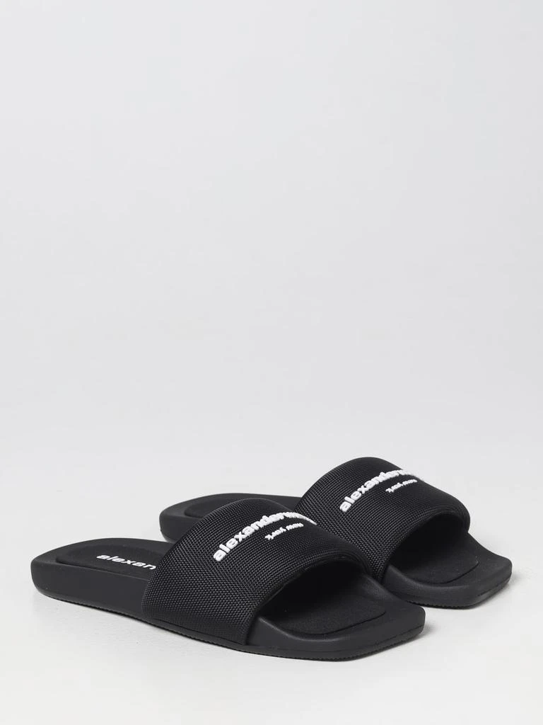 商品Alexander Wang|Alexander Wang slides in synthetic fabric,价格¥2256,第2张图片详细描述