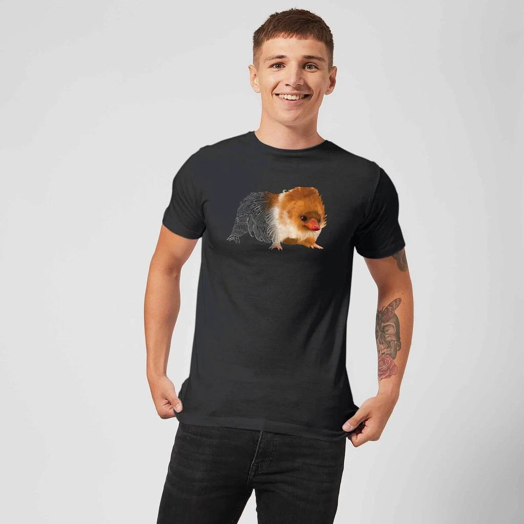 商品Original Hero|Fantastic Beasts Tribal Baby Niffler Men's T-Shirt - Black,价格¥175,第3张图片详细描述